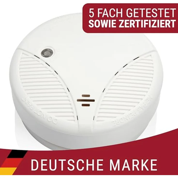 FLORI.PLUS Kombi Rauchmelder & CO-Melder FLORI.PLUS.25, 85 dB Alarm, 10 Jahre Lebensdauer, einfache Deckenmontage, geprüft & sicher – Bild 5