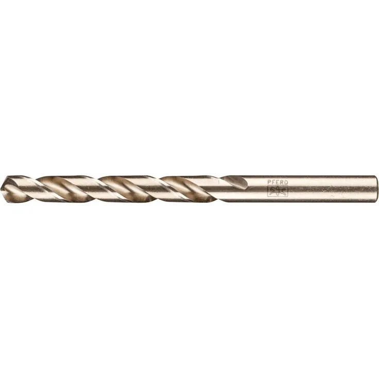 PFERD Edelstahl Spiralbohrer INOX 9.5mm, 84mm Gesamtlänge, DIN 1897, 10 Stück, hohe Rundlaufgenauigkeit, für industrielle Einsätze
