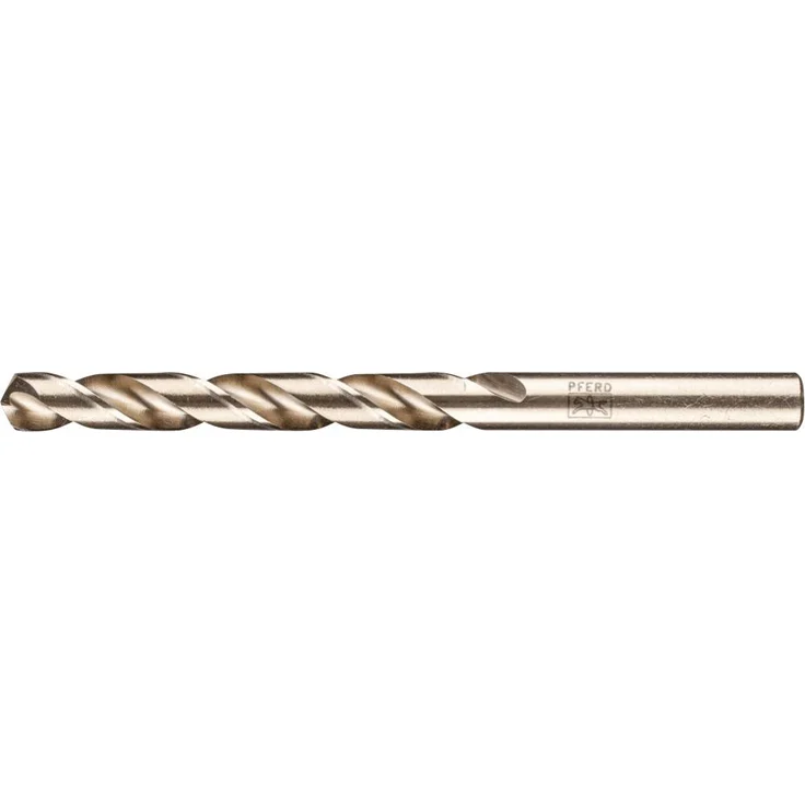 PFERD Edelstahl Spiralbohrer INOX 9.5mm, 84mm Gesamtlänge, DIN 1897, 10 Stück, hohe Rundlaufgenauigkeit, für industrielle Einsätze