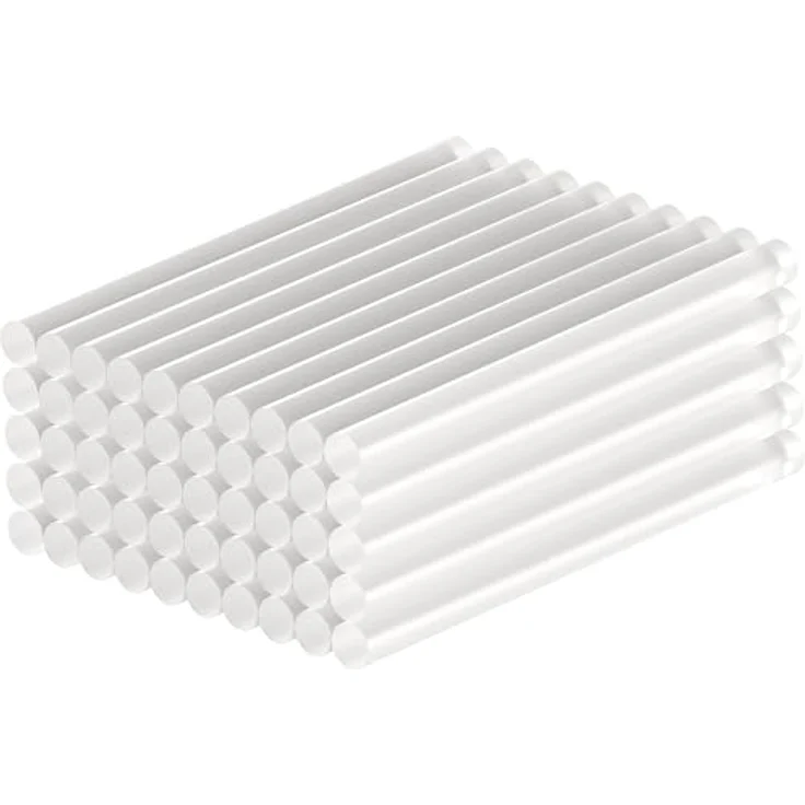 goobay Heißklebepistole Sticks 11x200 mm, 50 Stück, schnelltrocknend, transparent, für Modellbau und Bastelprojekte - 77853 – Bild 1