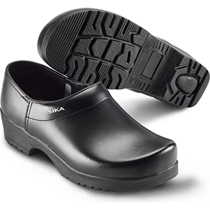 Sika Scarpa Klomp 1185 Flexika, Leichte Sicherheitsschuhe mit flexibler PU-Sohle, Schwarz, Größe 47 – Bild 3