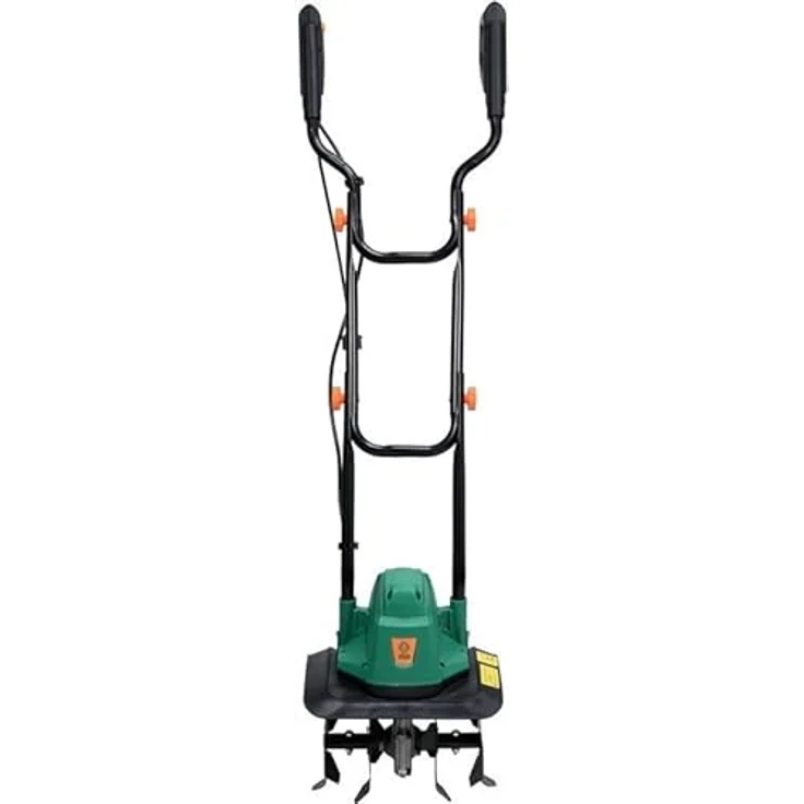 Flo Elektromotorhacke Elektrische Bodenfräse 32 cm, 750 W, ergonomische Griffe, klappbare Konstruktion – Bild 4