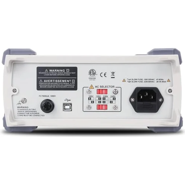 UNI-T UT8803E Digital Multimeter 200000 Counts 100kHz Frequency Response Reading Resolution 5K rdgs/s Fastest Test Rate – Bild 3