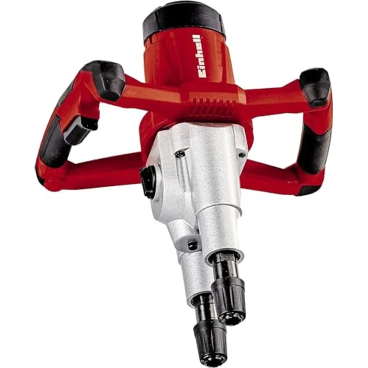 Einhell Farb-Mörtelrührer TE-MX 1600-2 Twin (1600 W, 2-Gang-Getriebe, gegenläufige Rührer, robuste Hex-Rühreraufnahme, Softstart, inkl. 2 Rührer für Mörtel Ø 120 mm) – Bild 2