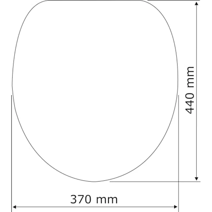 Wenko WC-Sitz Kos Easy Close, Thermoplast, schwarz, mit 1-Knopf Fix-Clip und Absenkautomatik – Bild 6