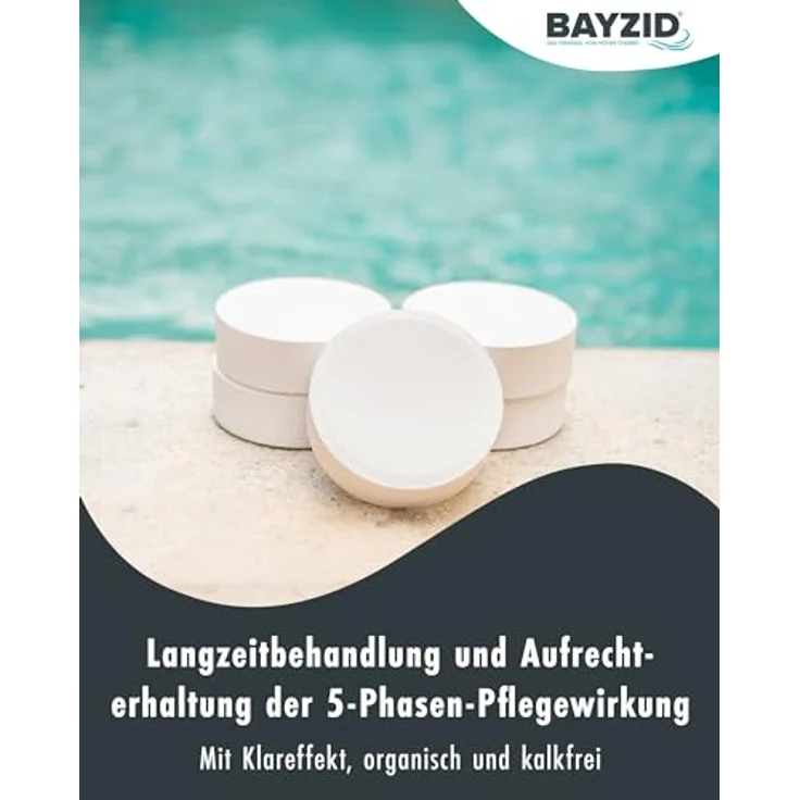 1 x 5 kg BAYZID Multitabs 200g 5in1 für Pools – Bild 3