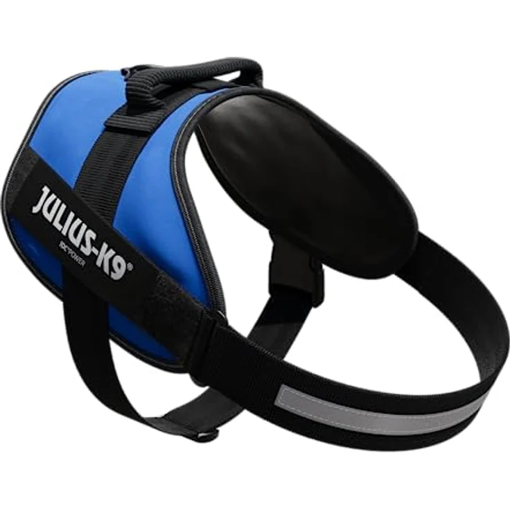 Julius-K9 K9 IDC POWERGESCHIRR GR 3 BLA8 (3, Hund, Allgemein), Schwarzes Halsband + Leine – Bild 4