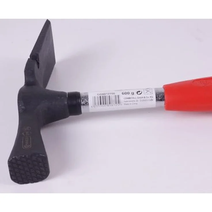 Connex Maurerhammer 600 g Stahlrohrstiel, 1K-Griff - Berliner Form - Hammer - Stahlhammer - Werkzeug - COX612750 – Bild 3