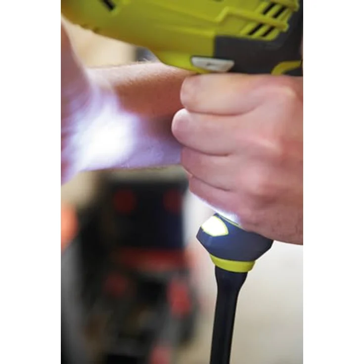 Ryobi 5133002016 1-Gang Schlagbohrmaschine Typ RPD680-K, 800 V, Grün, Schwarz – Bild 4