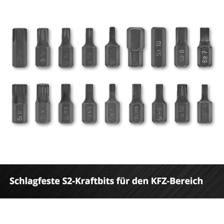 Einhell Impact Stecknuss-Set 32-teilig, schlagfeste Kraftbits und Stecknüsse aus CrMo-Stahl, ideal für KFZ-Bereich – Bild 4