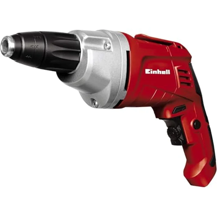 Einhell Trockenbauschrauber TH-DY 500 E (230V, 500W, 0-2.200 1-min, Auto-Start-Stop Getriebe, Alu-Getriebekopf, magnetische Bitaufnahme, Gürtelhaken) – Bild 2