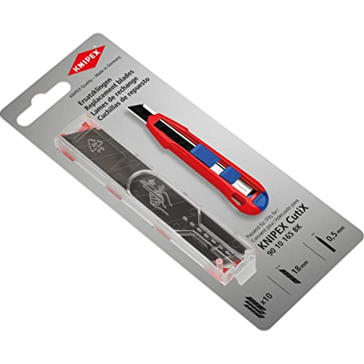 KNIPEX Ersatzklingen für 90 10 165 BK (10x) 90 10 165 E02 – Bild 2