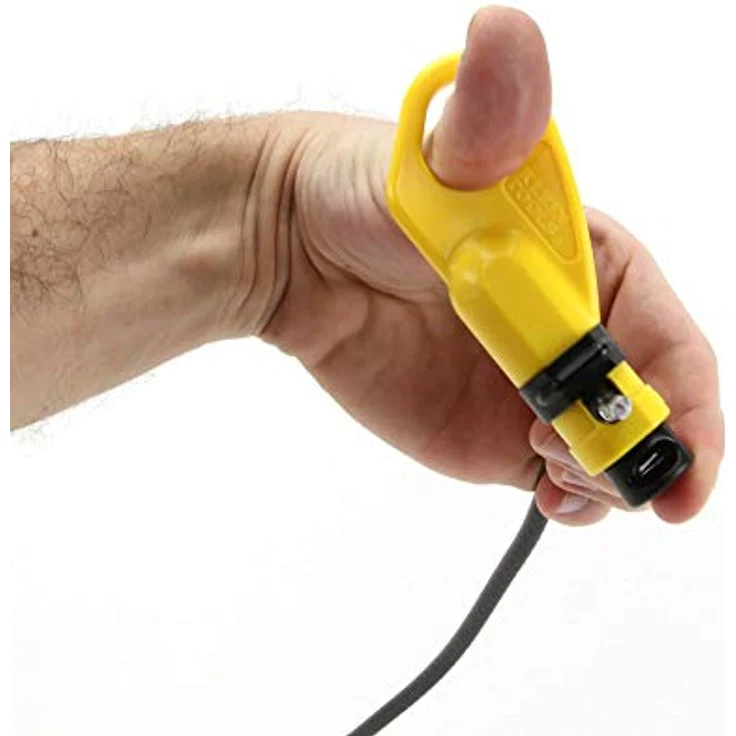 Klein Tools VDV110-061 Abisolierwerkzeug für Koaxialkabel, 2 Stufen einstellbar, radial, Gelb-schwarz – Bild 11