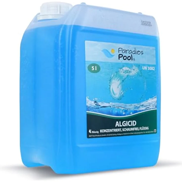 Paradies Pool Algizid für Pool 5 Liter schaumfrei (W12) – Bild 3
