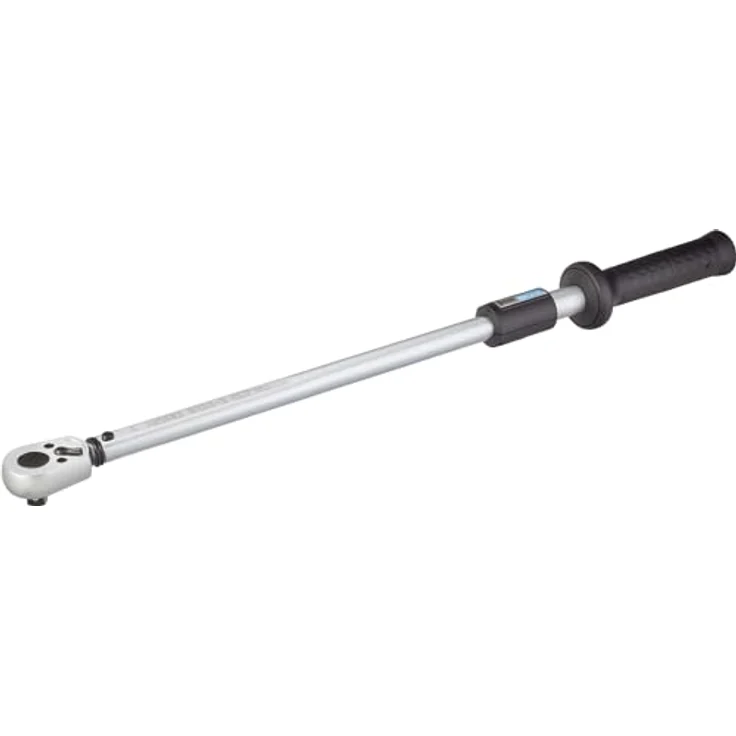 HAZET Drehmomentschlüssel 5123-2CLT, 1/2" mit Umschaltknarre, Click-Lens-Type und präziser Drehmoment-Auslösung in hartverchromter Ausführung – Bild 1