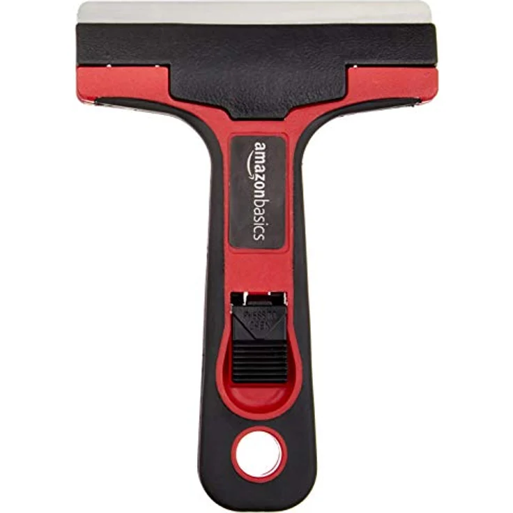 Amazon Basics - Glas- und Fliesenschaber mit weichem Griff, 10.16 cm – Bild 3