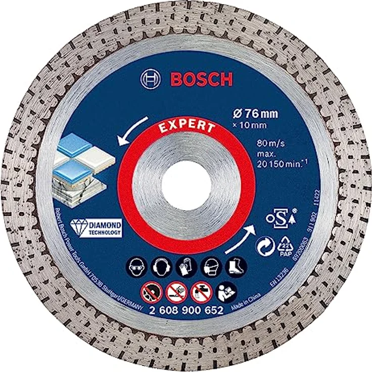 Expert HardCeramic 76 mm Diamanttrennscheiben 76 x1,5 x 10 mm – Bild 2