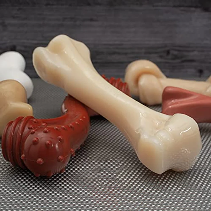 Nylabone Dura Power Chew Monster Curve Bone Bison Xtreme, Hundespielzeug – Bild 10