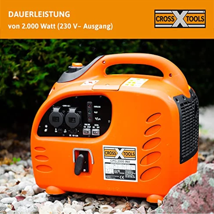 Cross Tools Stromerzeuger CPG 2000 INV Inverter, – Bild 2