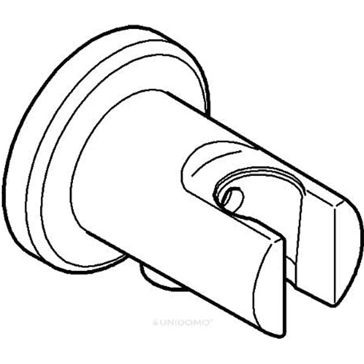GROHE Relexa Wandanschlussbogen, chrom, mit Brausehalter 28628000 – Bild 7
