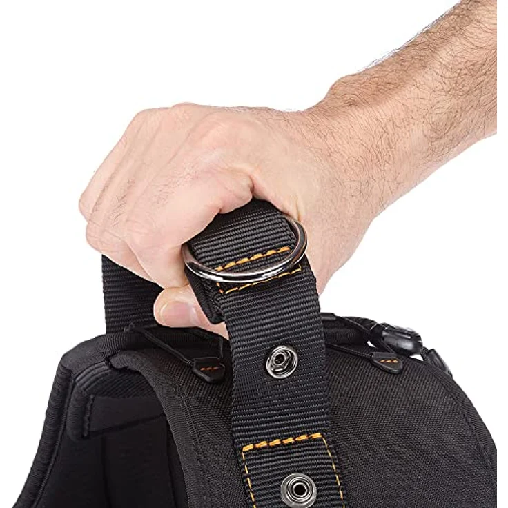 Ferplast Hundegeschirr Hercules EXTRA Large, Gepolstert, Widerstandsfähig, Kratzfest, im Dunkeln Sichtbar, mit Griff, Schwarz – Bild 5