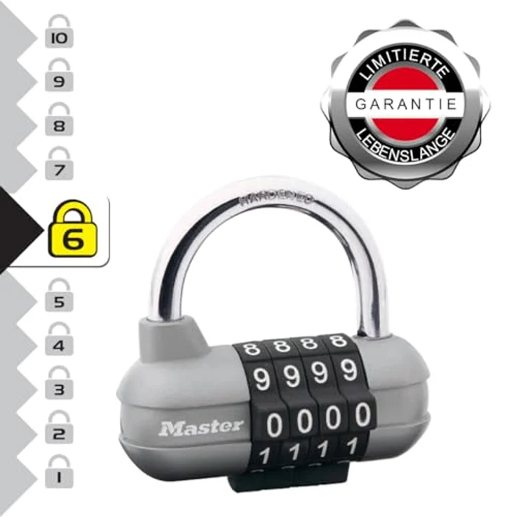 MASTER LOCK - 1520EURD - Pro Sport Zahlenschloss – Bild 3