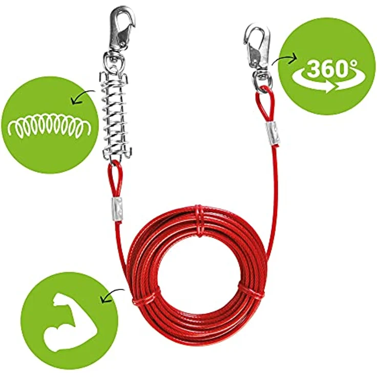 Trixie Hofleine bis 50kg 5 m – Bild 2