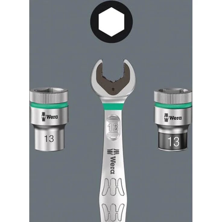 Wera Bit- und Steckschlüsselset 1/4″ T 27, mit Haltefunktion und Take it easy Werkzeugfinder – Bild 6