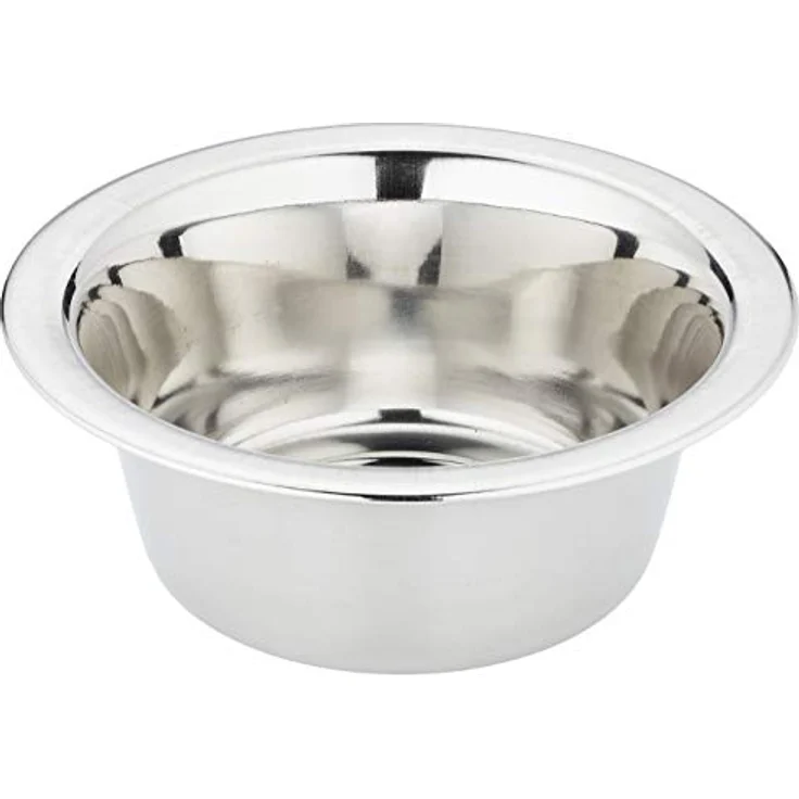 Nobby Edelstahlnapf, Ø 13,5 cm, 0,35 ltr., 1 Stück, Silber – Bild 1
