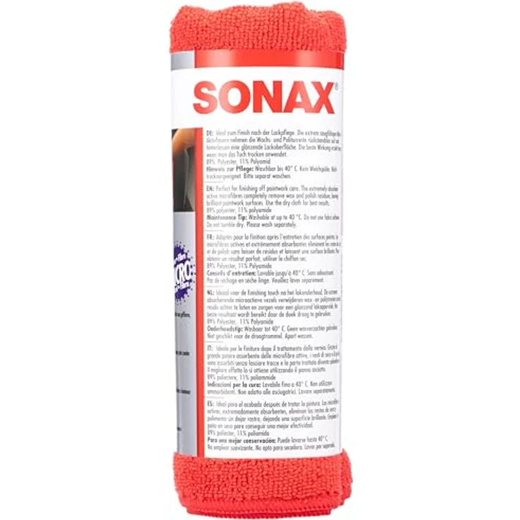 SONAX 04162410 Microfasertücher Außen (2 St.) 2 Stück - Preisvergleich – Bild 4