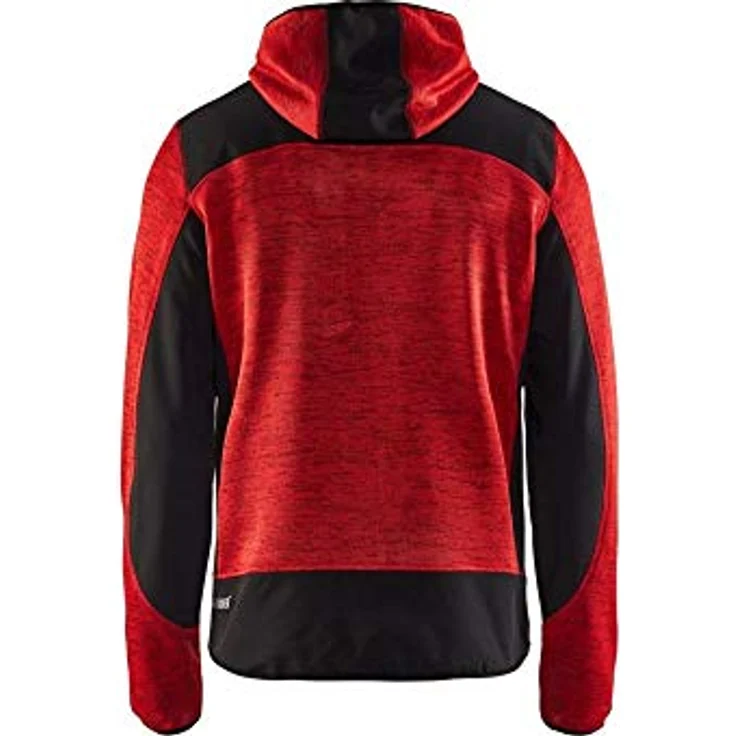 Blakläder 4930, Arbeitsjacke Kapuzenjacke Strick Softshell, mit gefütterter Kapuze und Taschen mit Reißverschluss, Größe S – Bild 2
