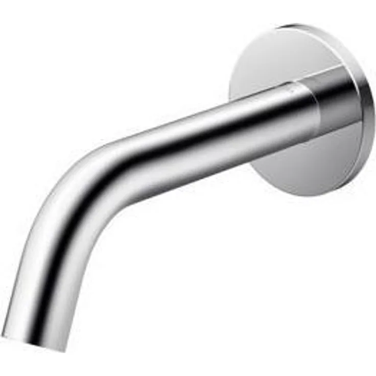TOTO Automatikarmaturenauslauf, Unterputz Badarmatur für Kaltwasser, rund, 2 l/min, Ecocap-Funktion, sensorgesteuert, Ausladung 175 mm