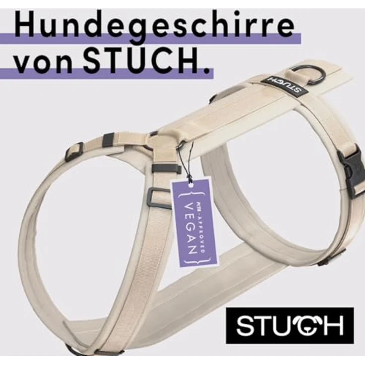 STUCH Hundegeschirr STUCH - Gepolstertes, verstellbares Nylon Geschirr – Bild 2