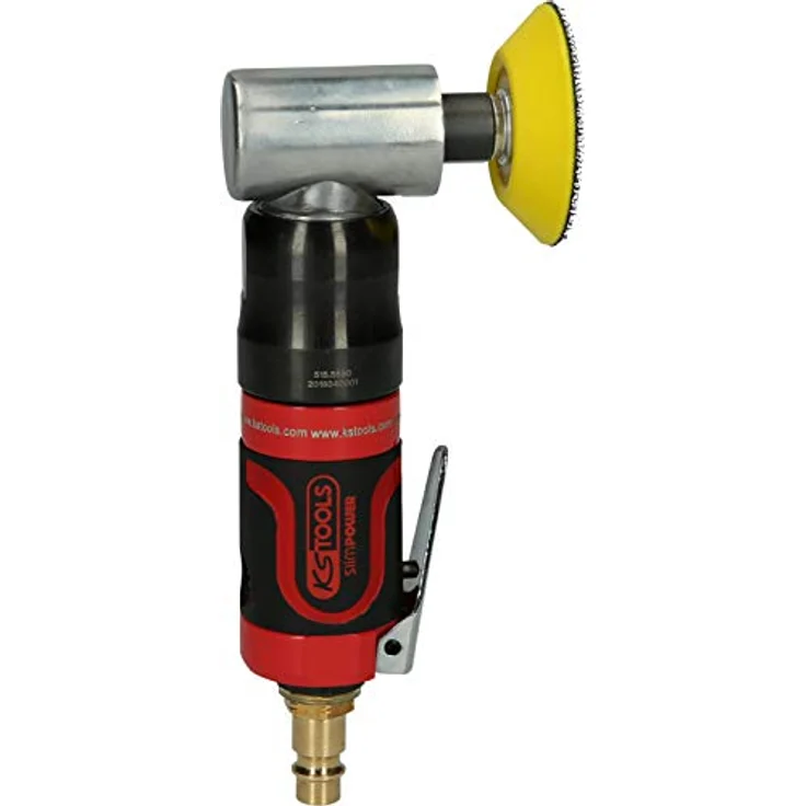 KS Tools 515.5590 1/4" SlimPOWER Mini-Druckluft-Polierer – Bild 4