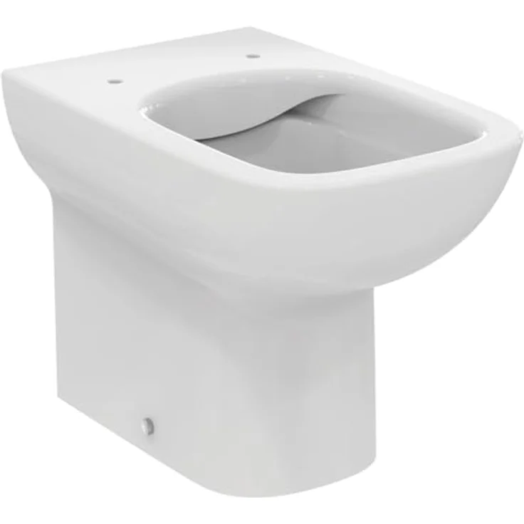 Ideal Standard Standtiefspül-WC i.life A, randloses Design aus Kristallporzellan, weiß – Bild 1