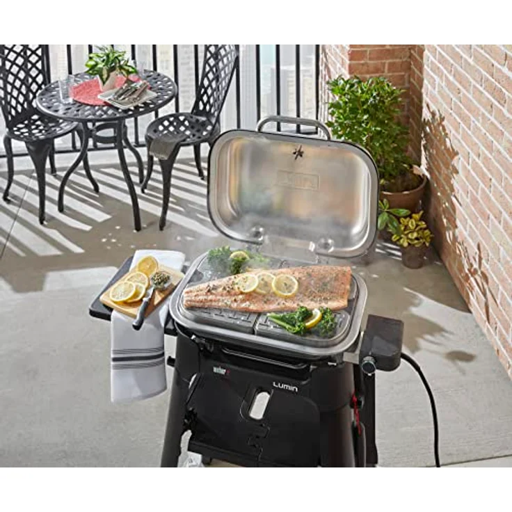 Weber 6613 Lumin Compact Versatility Grill Kit, Silver – Bild 3