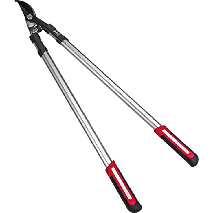 Amig - Zweihand-Gartenschere | Aluminiumgriff und Teflon-beschichtete Klinge | 80 cm | Bypass-Schnitt | Schnittleistung 38 mm | für grüne Zweige und nasse Bäume und Sträucher
