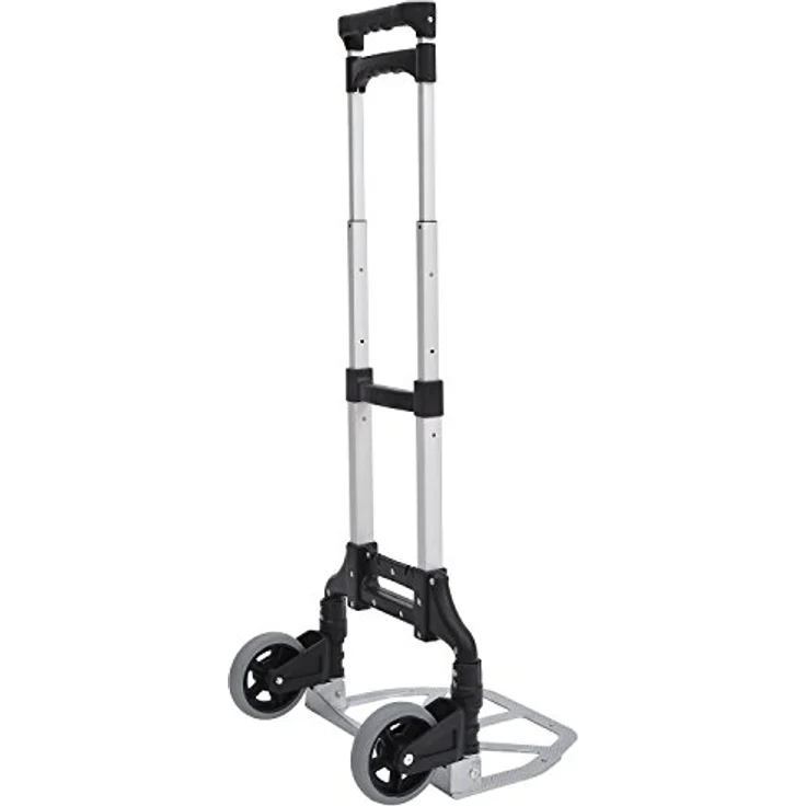 HOMCOM Alu Sackkarre Transportkarre klappbar Handkarre Stapelkarre Aluminium max. 70 kg belastbar – Bild 4