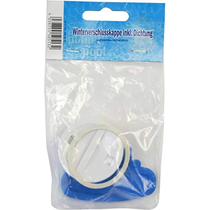 Waterman Winterverschlusskappe, inkl. Ventilschlüssel und Dichtung, D 5,5cm für Pools
