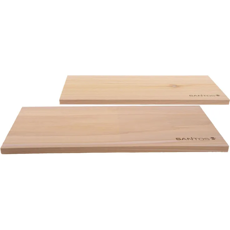 SANTOS XXL Räucherbrett Zedernholz, 40 x 15 cm