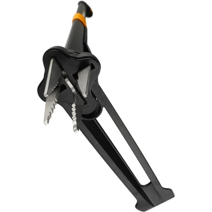 Fiskars Unkrautstecher, Länge: 1 m, Rostfreie Stahl-Arme-Kunststoff-Griff, Schwarz-Orange, Xact, 1020126 – Bild 3