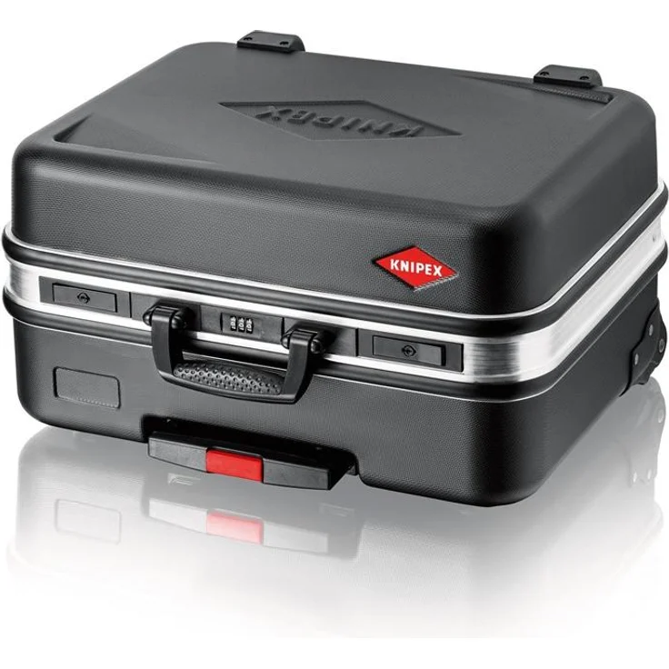 KNIPEX 00 21 06 LE Werkzeugkoffer ''BIG Basic Move'' mit integrierten Rollen und Teleskopbügel leer (Neu) – Bild 3