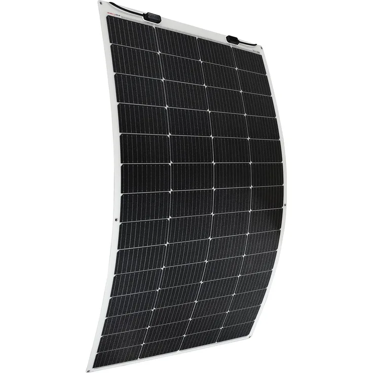 EnjoySolar ETFE Marine Semiflexibles Solarpanel 200W 24V mit 182mm PERC-Zellen, 22,7% Wirkungsgrad und 11 Busbars