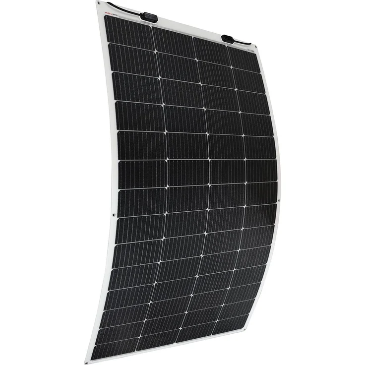 EnjoySolar ETFE Marine Semiflexibles Solarpanel 200W 24V mit 182mm PERC-Zellen, 22,7% Wirkungsgrad und 11 Busbars