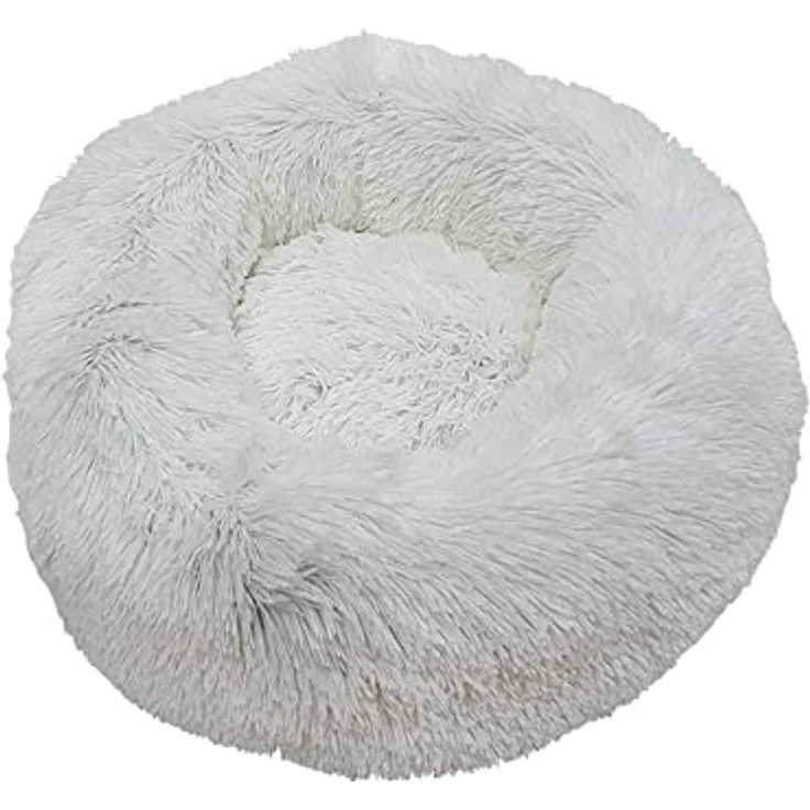 Nobby 62813 Kuschelbett Donut Classic ESLA beige; D x H: Ø 70 x 26 cm – Bild 1
