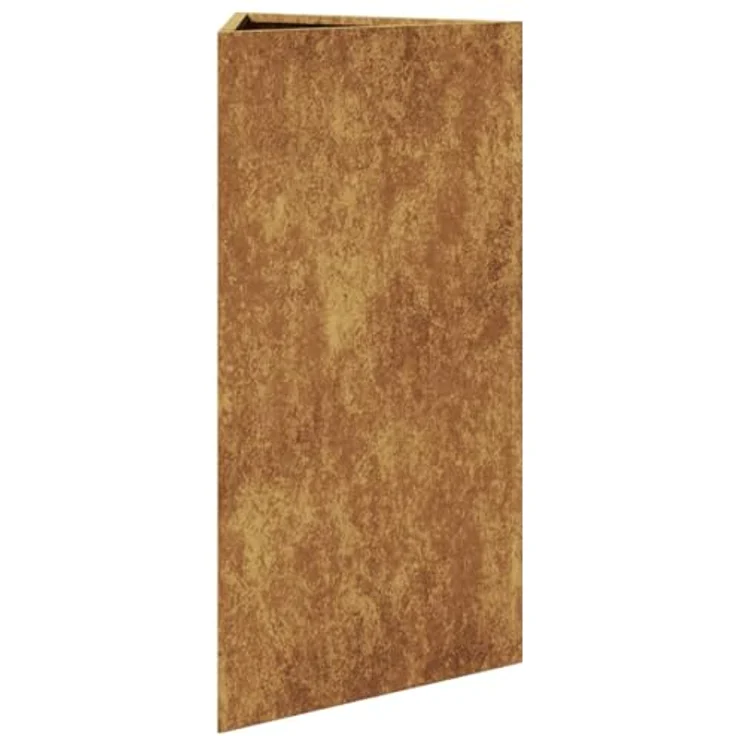 vidaXL Pflanzkübel 2 STK. Dreieckig 40x34,5x70 cm Cortenstahl, Rostbeständig und geräumig – Bild 5