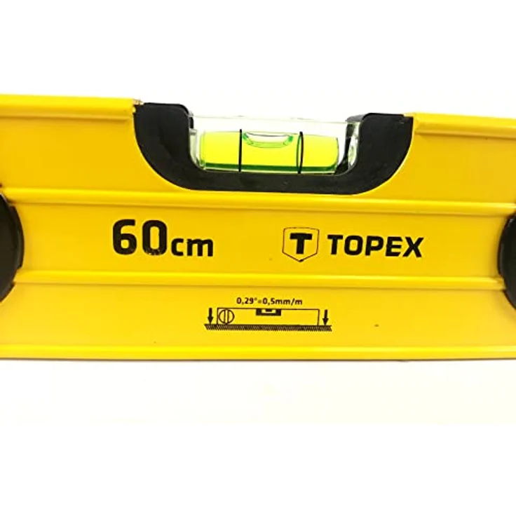 Topex Aluminium-Wasserwaage, 100cm, 3 Libellen 29C604 – Bild 4
