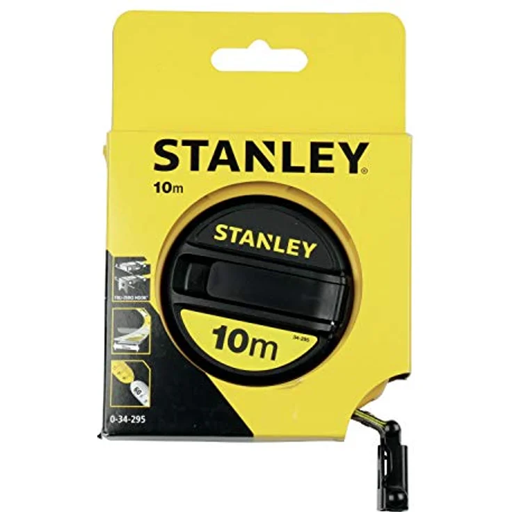 Stanley Kapselbandmaß Fiberglas (10 m Länge, 12,7 mm Breite, ABS-Kunststoff, PVC-Schutzbeschichtung) 0-34-295 – Bild 4
