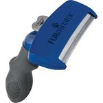 FURminator Fellbürste für langhaarige große Hunde, deShedding-Tool mit Edelstahlkante und FURejector, 10,2 cm Kantenlänge