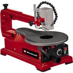 Einhell Dekupiersäge TC-SS 406 E, Set, 4-St., Bandsäge mit 120 Watt Leistung und neigbarem Arbeitstisch